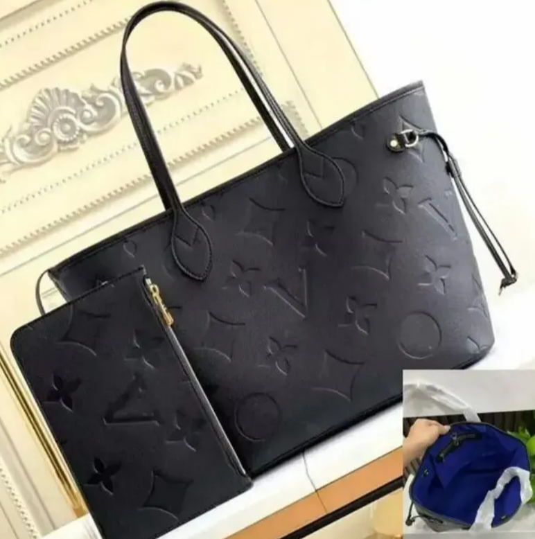2pcs Haute qualité Femmes Sacs Luxurys Sacs à main Dames Designer Composite Sacs Lady Pochette Sacs à bandoulière Bandoulière Fourre-tout Femme B