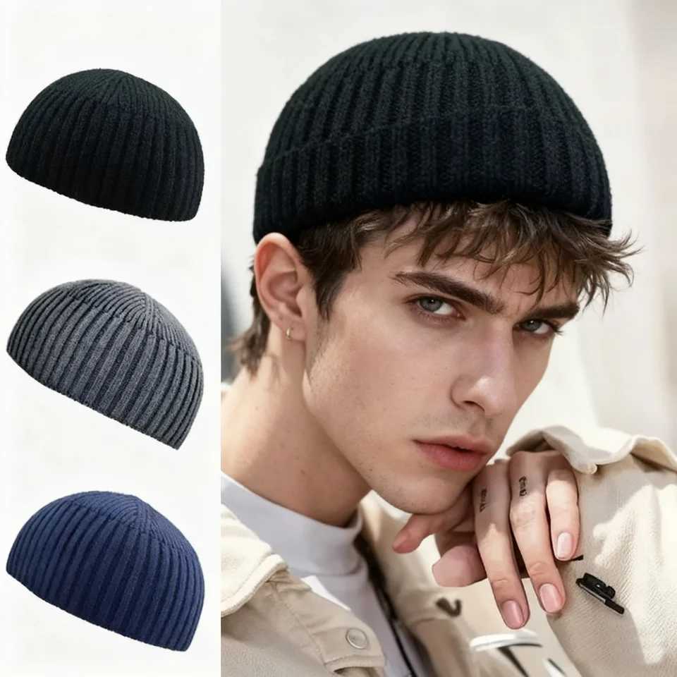 Beanie/Skull Caps Knit Beanie - Yuppie Individualistic Hip-Hop Style Warm Woolen Hat for WinterT261017