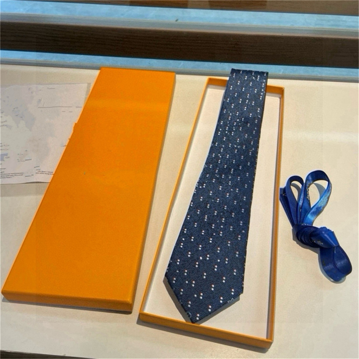 SS Neck Ties box New Mens Printed 100% Tie Silk Necktie black blue Aldult Jacquard Party Wedding Business Woven Fashion Design Tie 0946