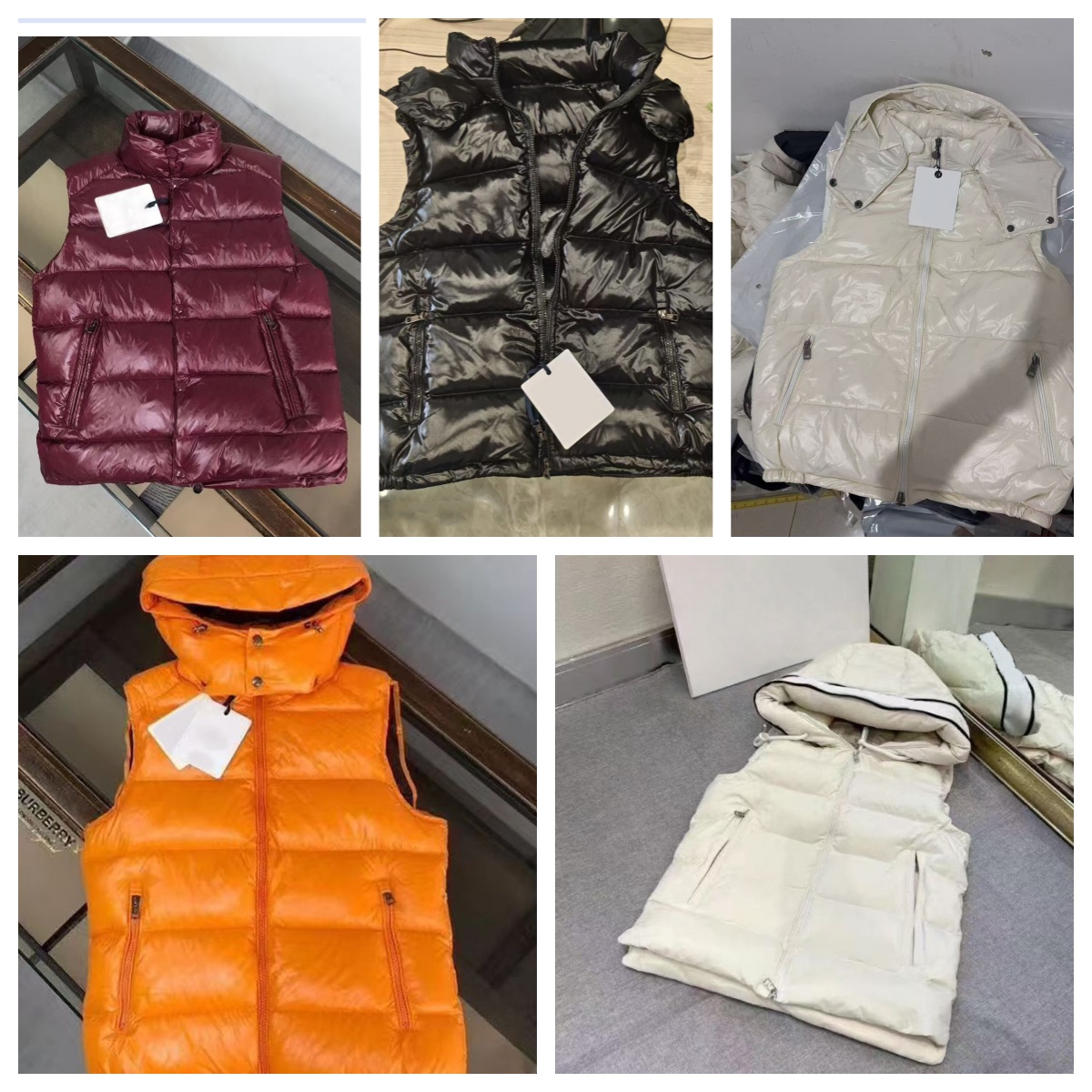 Designer men pffer vest puDoudoune jacket detachable hat fleece zipper broderie lettres duvet canard blanc hiver slim casual veste homme women men v