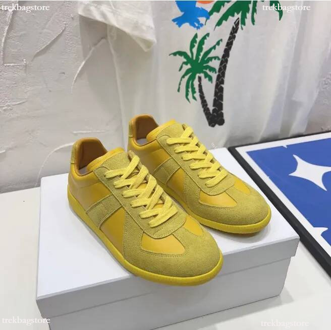 MM6 shoes Designer margielalies gats outdoor running replicate suede MM6 woman mens sneakers flat foam casual shoes trainer With dhgate margela Snea
