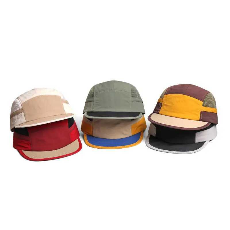 for 5 Panel Cap Men Women Quick Dry Nylon Mesh Material Perfect for Running Camping Outdoor Sports Daily Casual Fashion Wear M261016