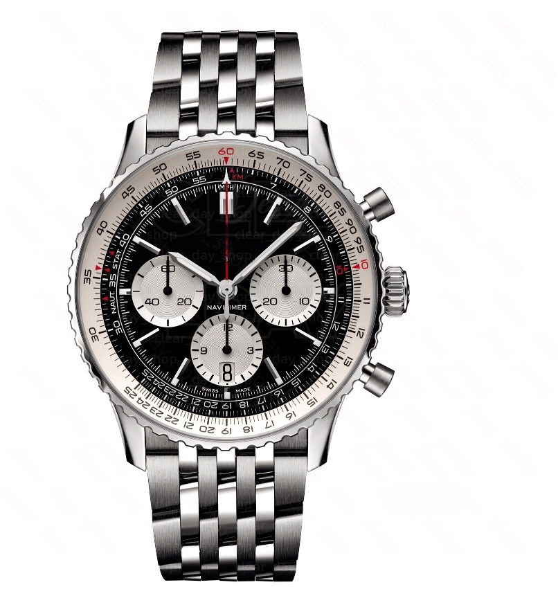 AAA Classical Breitlinlyity Watch Designer Watches Men Chronograph Mens Navitimerness Watch Automatic Quartz Leather Strap Luxury Watch Men Ocean Wa
