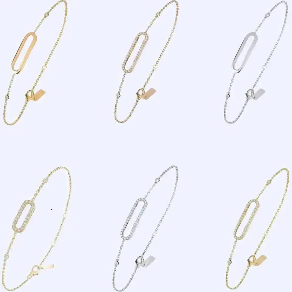 Charm Bracelet Designer Designer Jewelry Brand Necklace And Bracelets Women's Diamond Sister Chain decorative Multiple Simple Styles