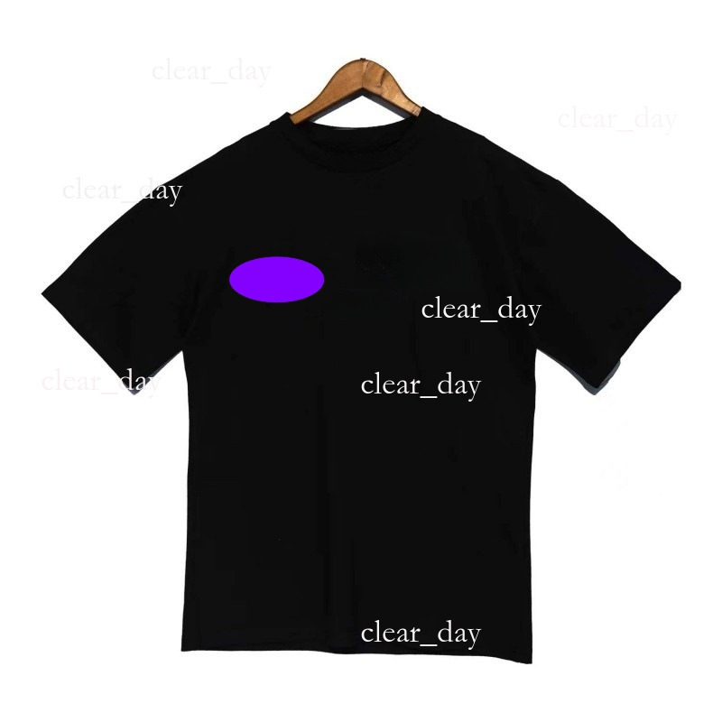 Palmity Angles Tshirt Mens Designer Tshirt Luxe Bear Tshirts Black Shirts For Women Summer Palmesshort Slve Breathable Cotton Letter Tshirt 00a