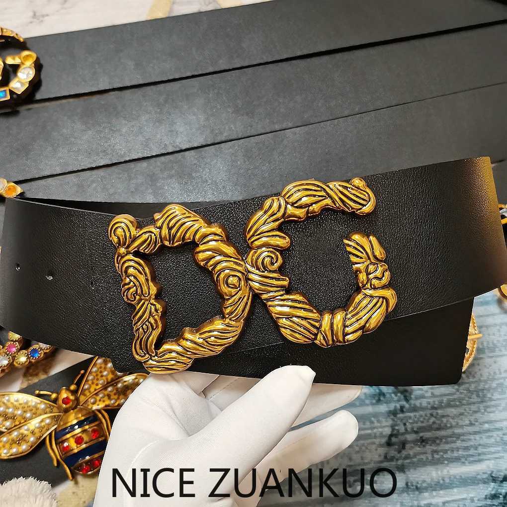 Luxurious Womens Leather Belt A Italian Brand Womens Belt Suitable for Pairwith Jeans Can Also Be Mated with Skirts This Fashionable Wide Belt M2610