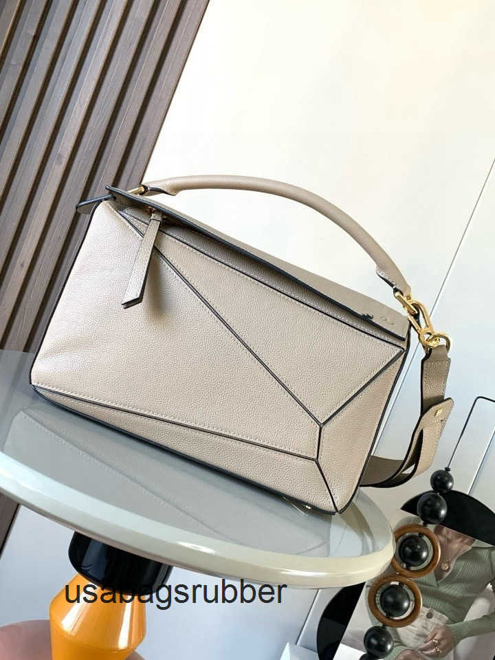 Origami Satchel Classic Leather Single Shoulder Crossbody Bag Geometric Handbag High Quality with Multi-Panel Construction