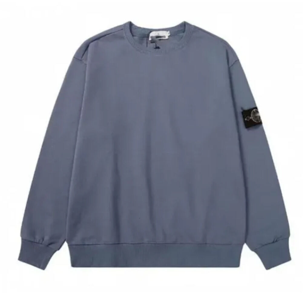 Stoneity Islanlys Sweater Men's Women Logo Top Sweatshirt Brand Topstoney Pullover Fall New Black Pull Stone Hoodie Women's Long Sleeve Sw