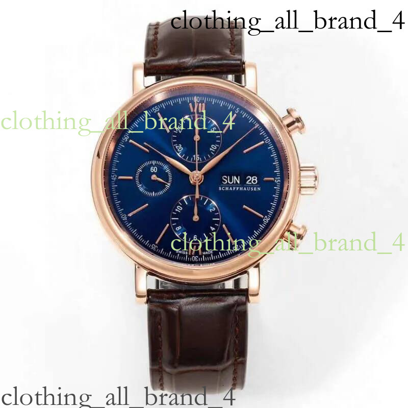 Iwcpilot Designer Luxury Automatic Mechanical Men Wanpai Wave Iwcbrand Watch Fino Series Six Hand Chronograph High Quality Manufacturers Iwcpilotwat