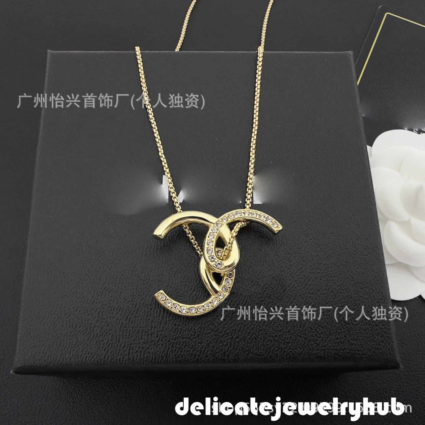 Designer CC Necklace Chaneeel Necklace Stylish Letter Necklace Trendy Versatile Casual Necklace For Women Korean Style