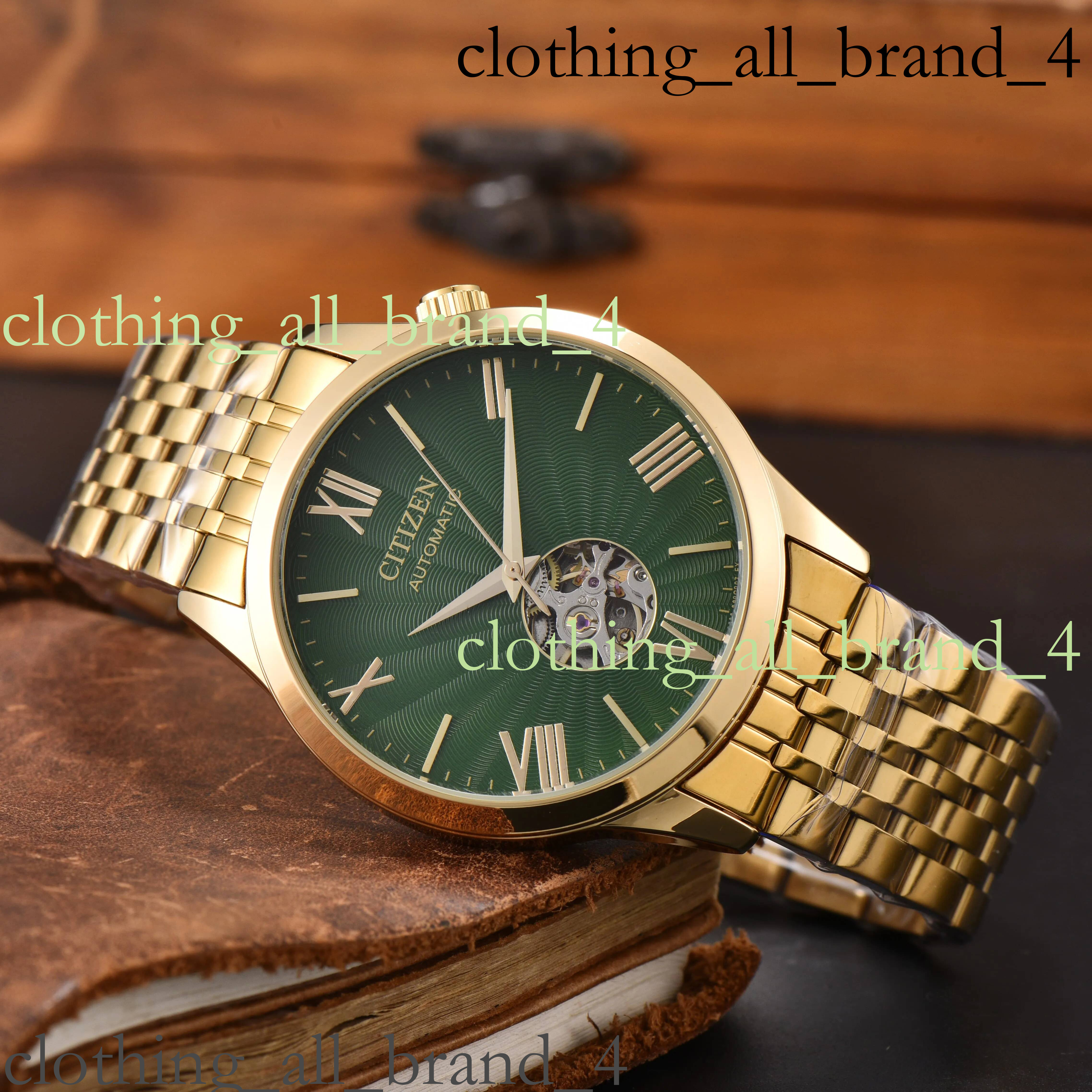 Citize Watch Men Luxury Trend Citi Quartz Calendar Waterproof Multi Function Fancy Round Stainless Automatic Date Designer High Quality Mens Citizen