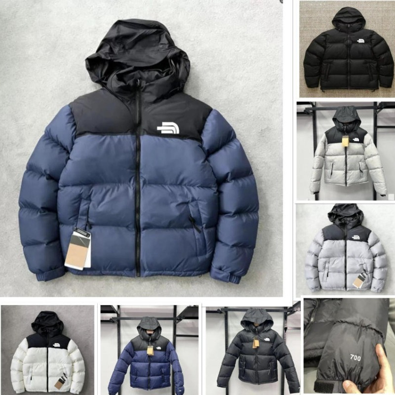 Men Puffer Jacket Designer Down Jackets With Hood Jacket NF 700 Fill Parka Winter Luxury Women Overcoat Jacket Down Coat Couple Thick Warm NF Coats