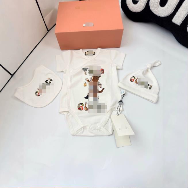 Kids Designer Baby Rompers Kid Clothing Baby Boy Girls Romper Newborn Bodysuit Summer Fashion Jumpsuit For Children Cartoon Bodysuits Clothes Set P8