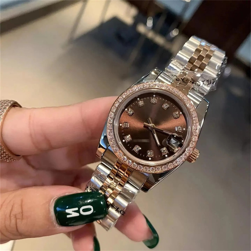 U1 Top AAA Automatic Mechanical President Watch Day Date Diamond Bezel Womens Date Just Watches Jubilee Stainless Steel Lady Ladies Fashion Wristwat