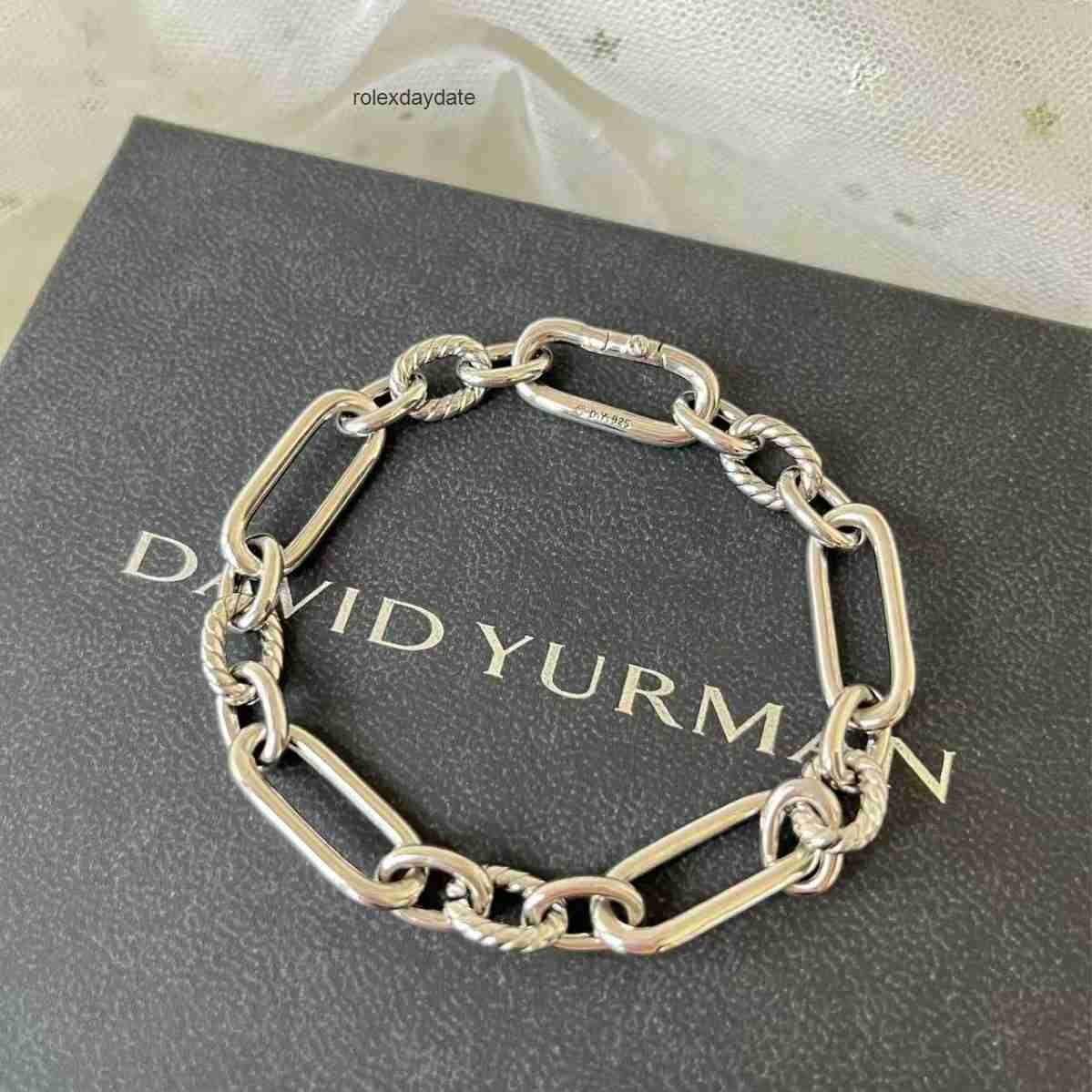 davids yurnam yurmanliness yurmany designer charm bracelets luxury jewelry woman for men women gold silver xx trendy chain bracelet twisted clasp br