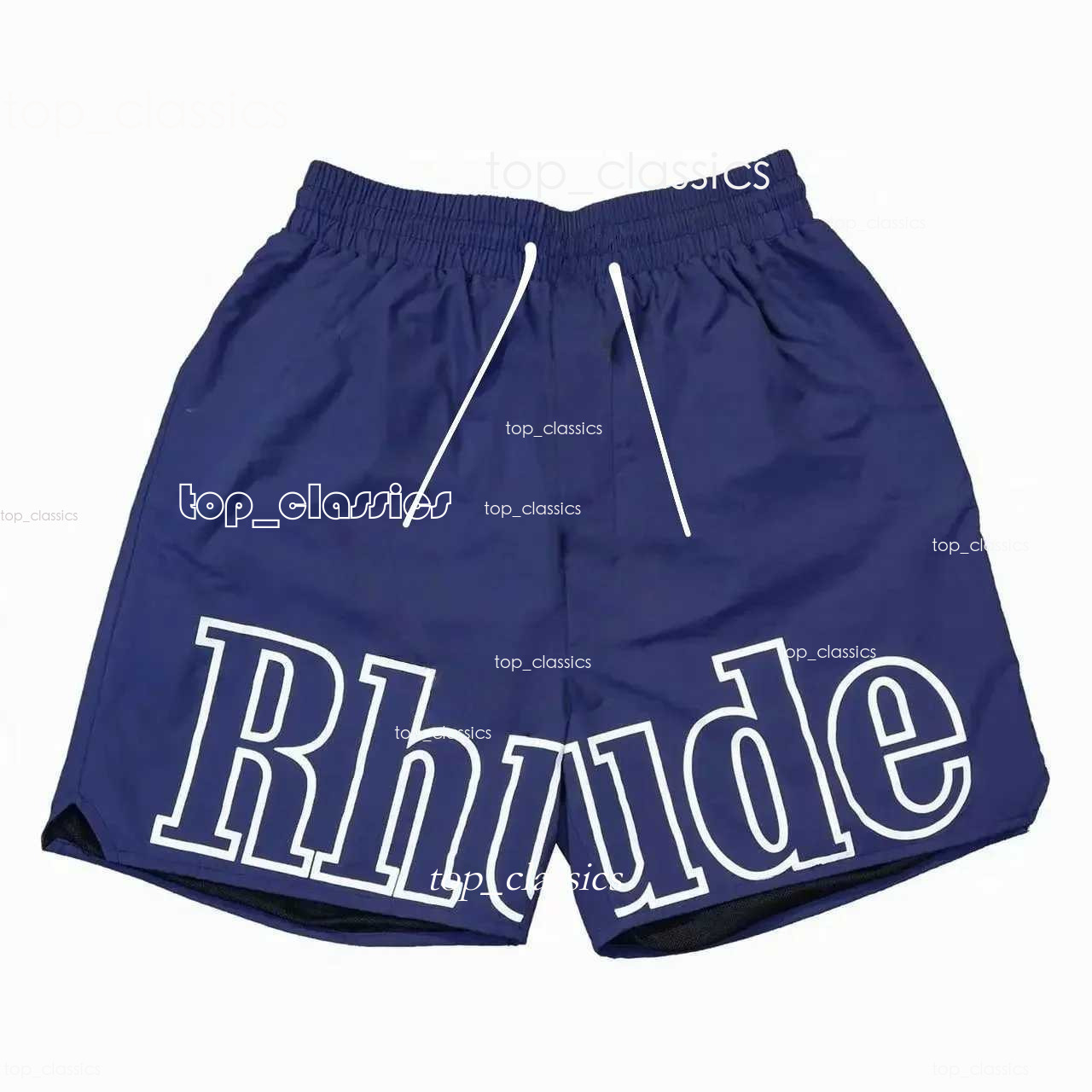 2026 Summer Ruhudes Shorts High Strt Trend Casual Shorts Hip Hop Men Women Loose Breathable Quick Drying Mesh Rhuds Sports Shorts 1ee