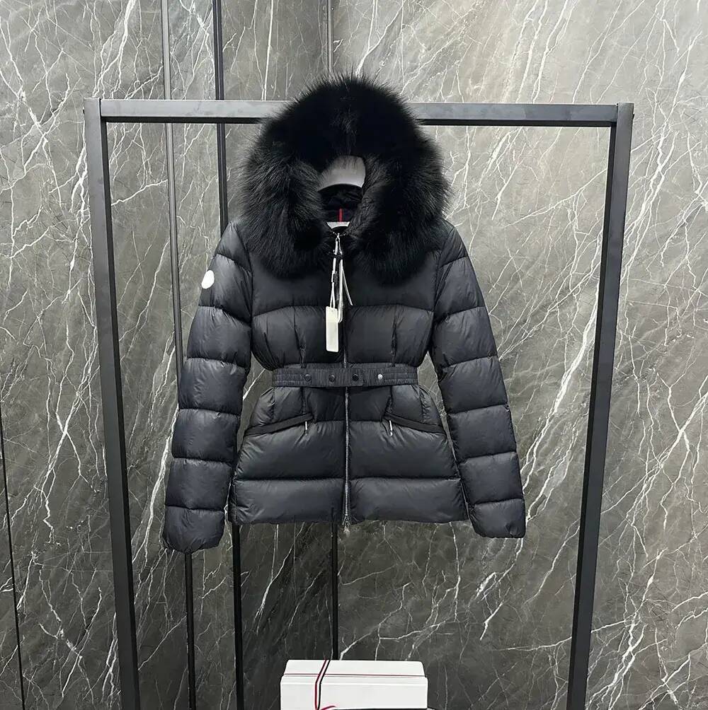 Women Winter Jacket Women Down Puffer Coat True fur Hooded Trench Coat Windproof Loose Long Sleeve Outerwear Thick Warm Casual Apparel Autumn Winter