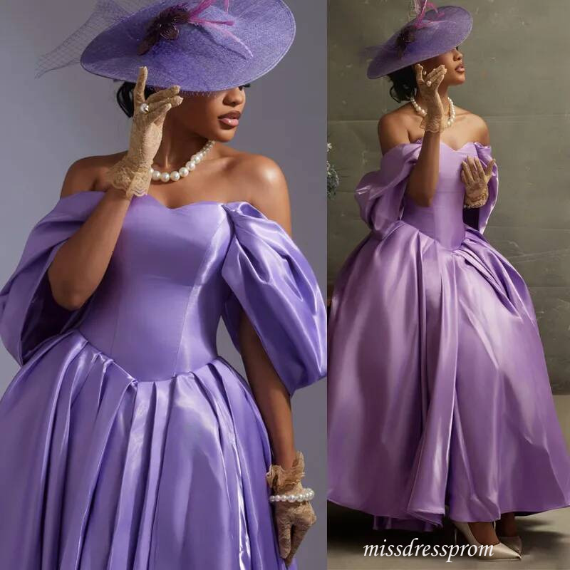 Plus Size Lavender Cocktail For Women Short Prom Dresses Illusion Off Shoulder Homecoming Crystal Pearls Pleated Beaded Lace Birthday Dress C557