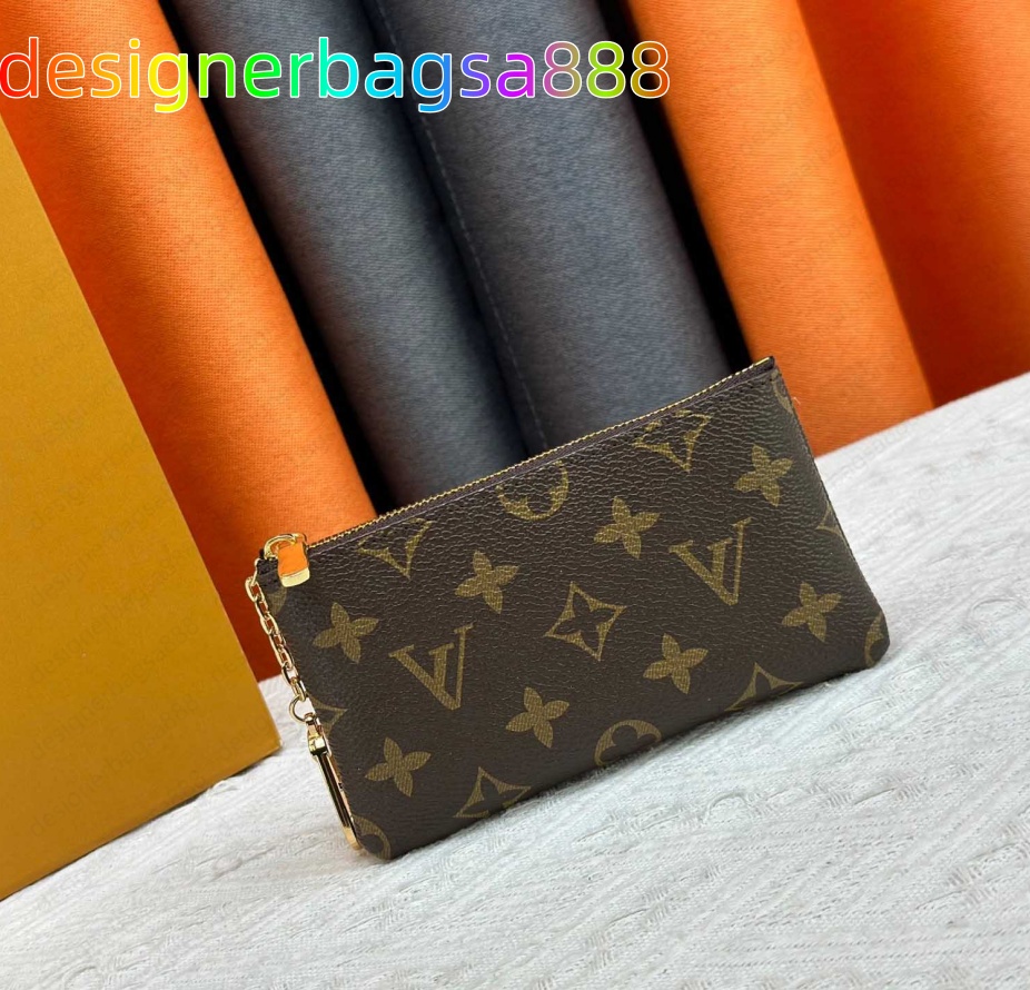 key pouch Designer coin purse classic luxury key coin purse passport clip credit card cliptablet bag clutch bag Men's handbag coinsand credit c