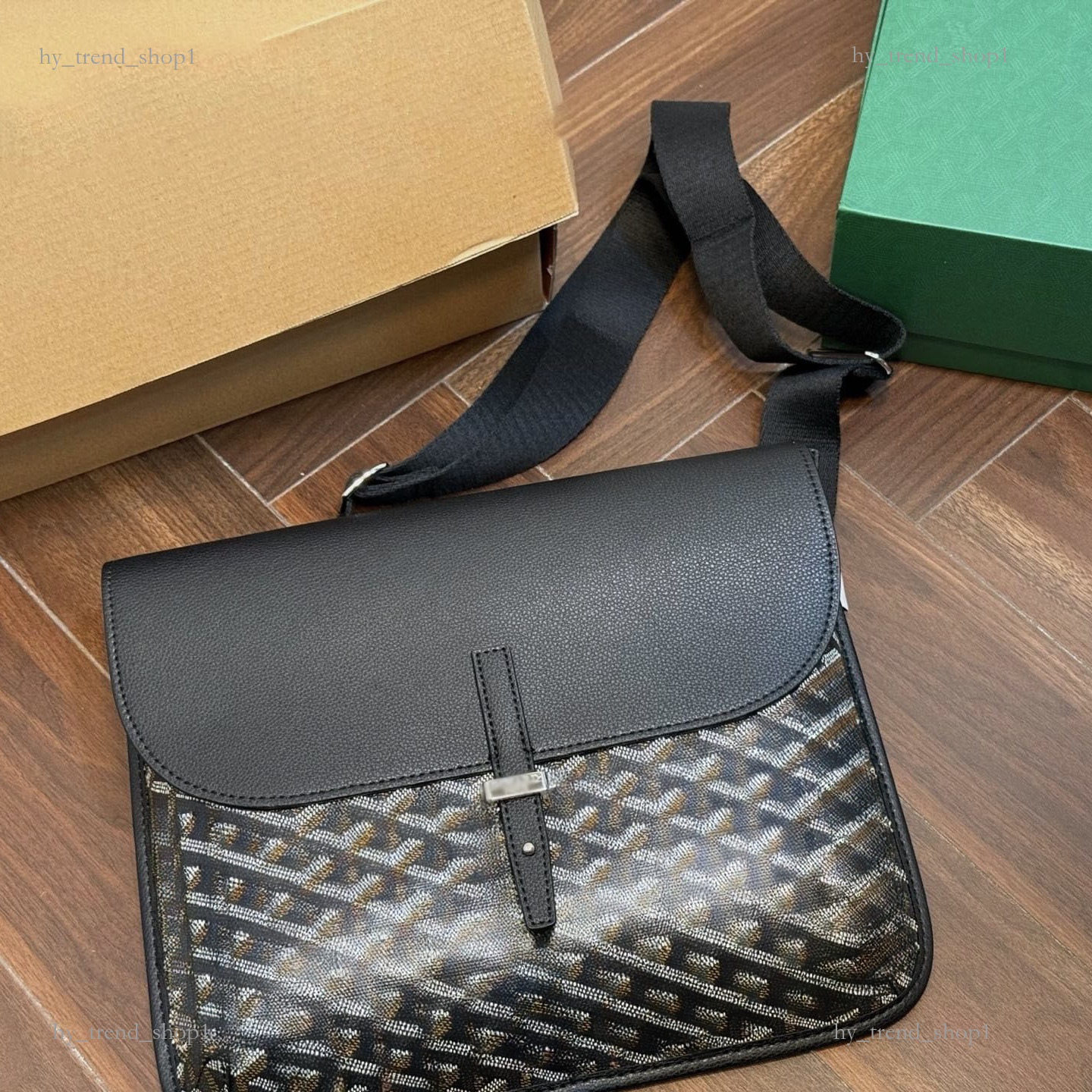 Luxurys Designers Bags fashion men women travel Dogtooth Gao Deyaya COURSIER men's and women's briefcase flap messenger bag hand chain cro