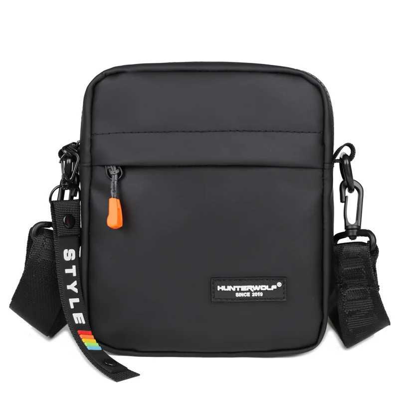 Shoulder Bags Messenger Sling Bags For Men Casual Oxford Small Zipper Crossbody Pouch Simple Mini Crossbody Phone Bag Male Side Shoulder Bag H261016