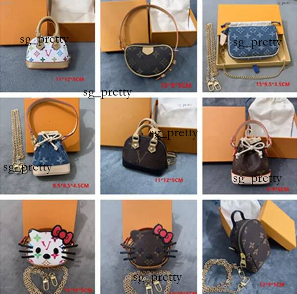 2026 Luxury KEY POUCH Designers bags Mini Wallet Fashion Womens Mens Keychain Ring Holder Coin Purse Dust bag with box walletBest SellersAAAA+