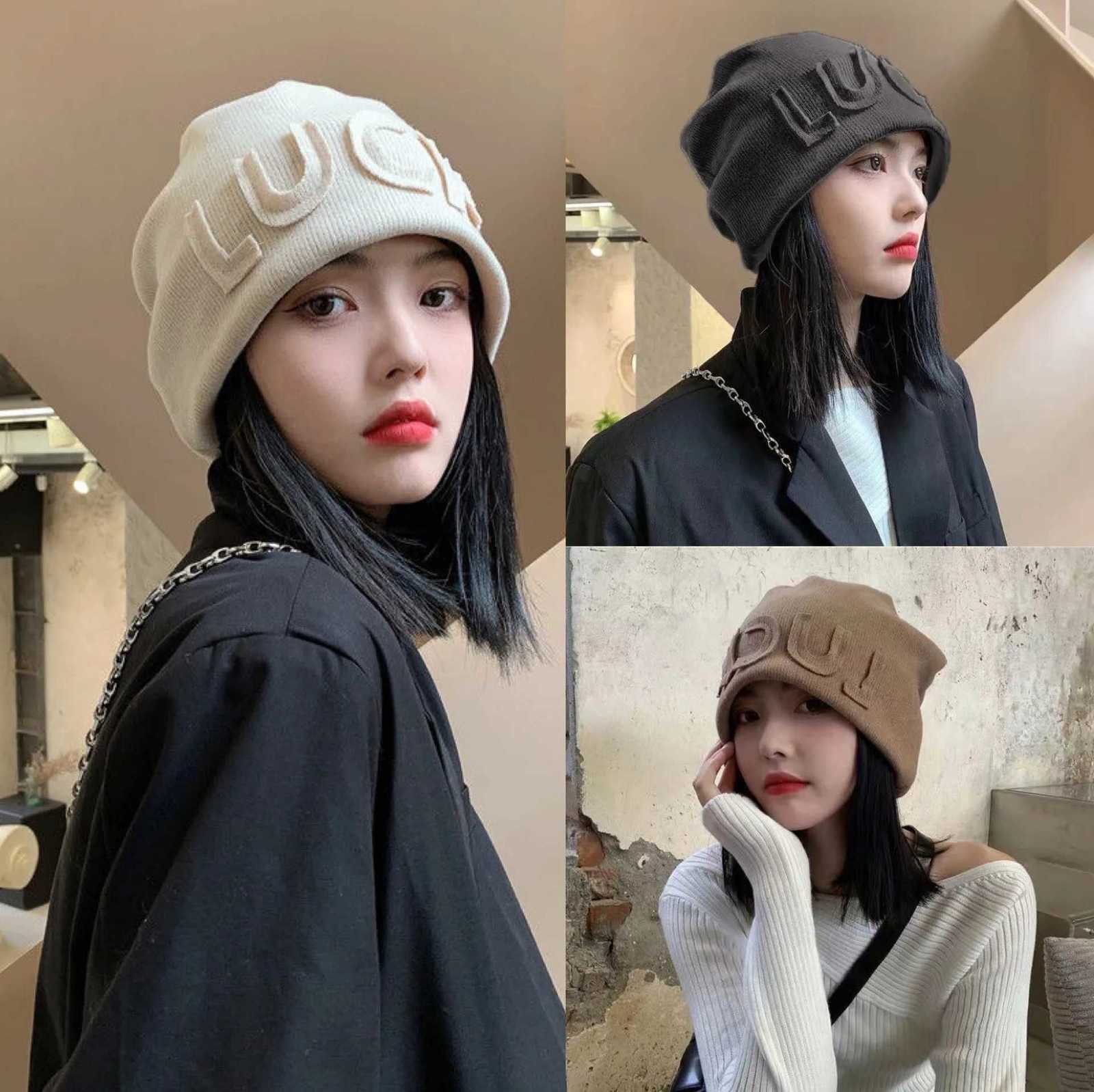 Beanie/Skull Caps Fashion Bonnet Hat For Men And Women Autumn Knitted Solid Color Skullies Beanies Spring Casual Soft Hats Hip Hop BeanieT261017