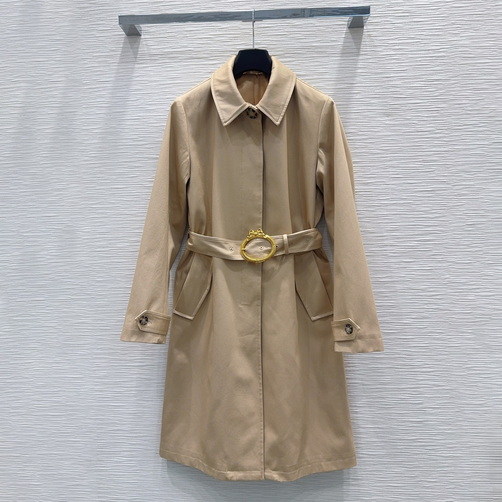 2026SS Designer Women's Trench Coats Outerwear autumn and winter long sleeve Waistcoat without box