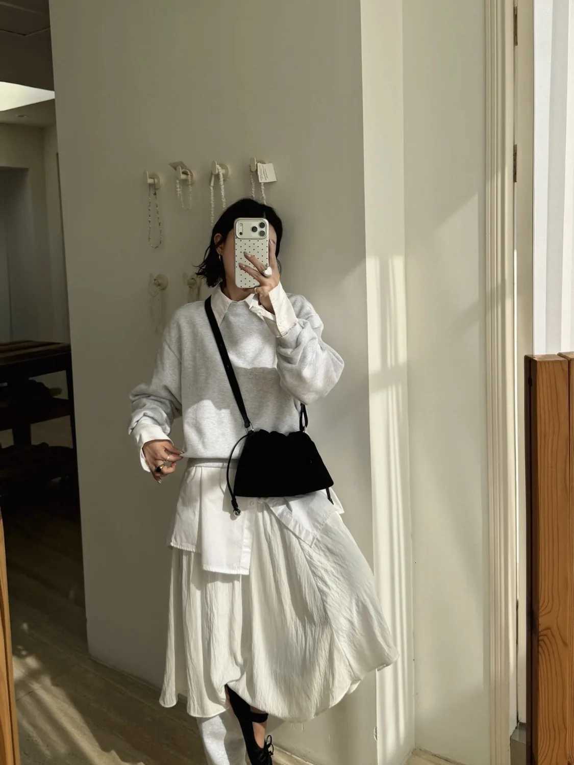 Designer FIABLE HIGH-END SUEDE ARMPIT Totes BAG NEW SIMPLIFIED Shoder Cmuting Bag for Wen J261016