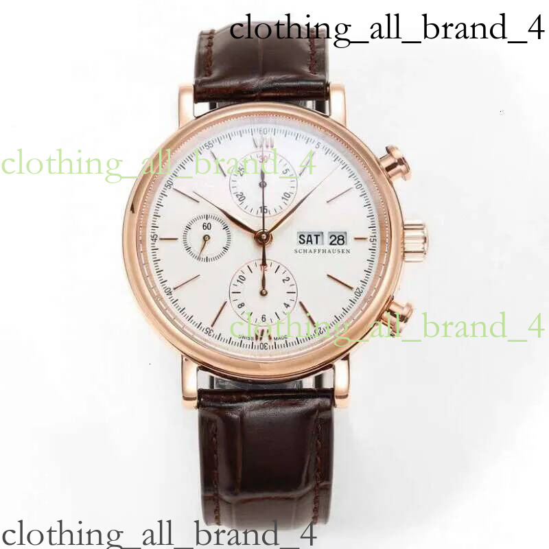 Iwcpilot Designer Luxury Automatic Mechanical Men Wanpai Wave Iwcbrand Watch Fino Series Six Hand Chronograph High Quality Manufacturers Iwcpilotwat