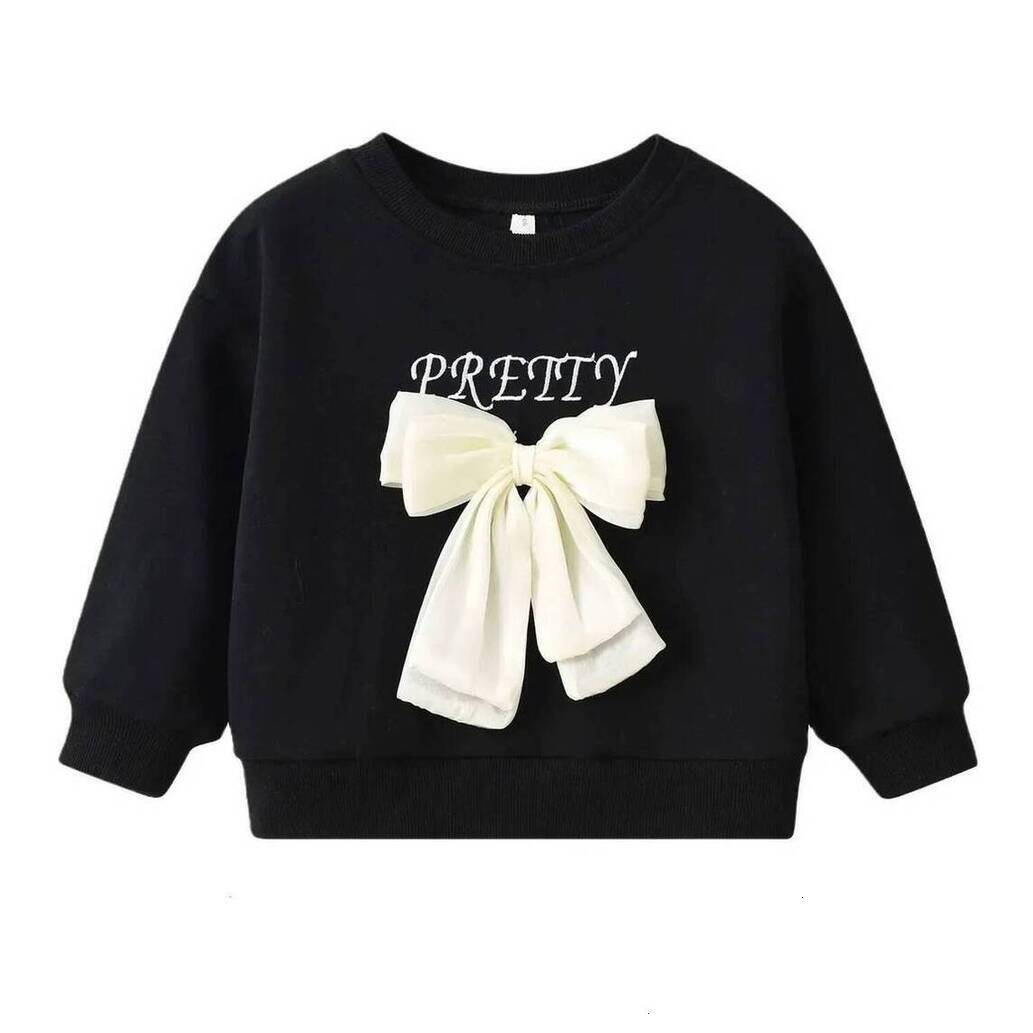 Girls Hoodie Baby pullover Girls Sweatshirt Kids Bowknot Hoodies Toddler Princess Pullover Spring Autumn Childrens Cl