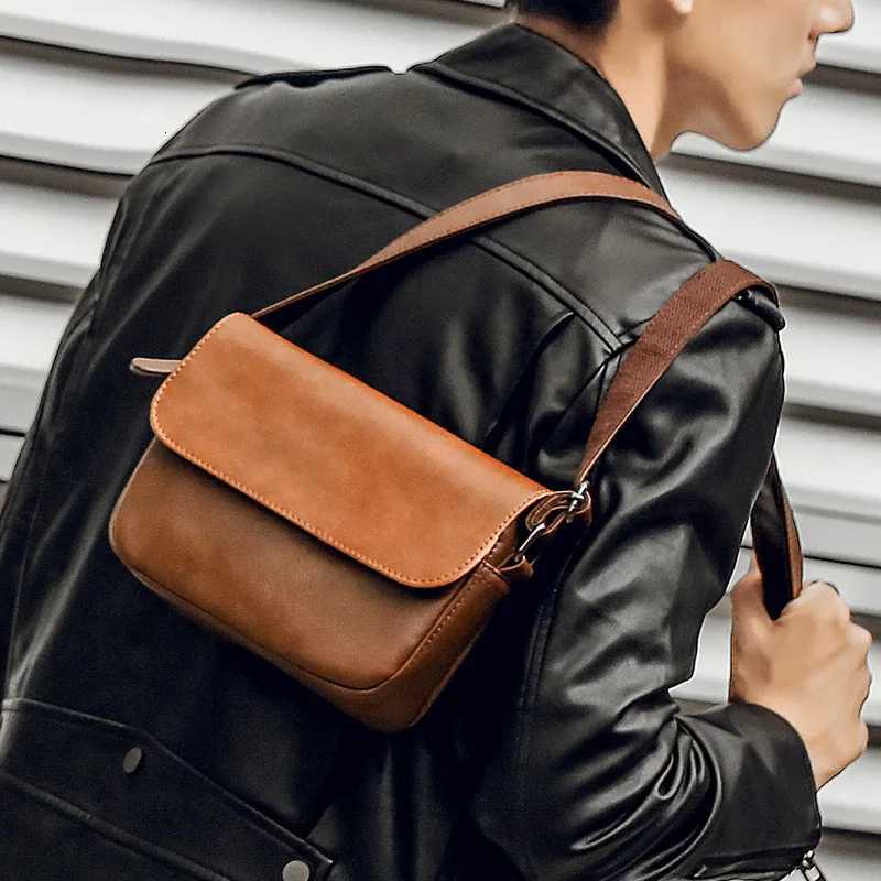 Designer Japanese Style Men Ch Totes Bag Mini Shoder Bag PU Leather Luxury Designer M Business Crossbody Bags Bolsa Mascina J261016