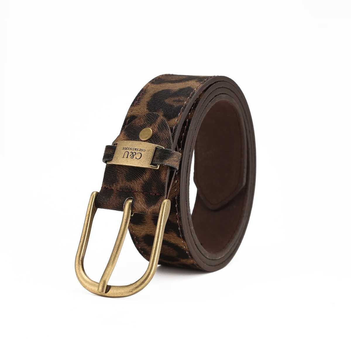 A PU Belt Suitable for Both Men and Women Combining the Style of Western Denim and Retro Is Perfect for Daily Casual Outings S261017ZC1P