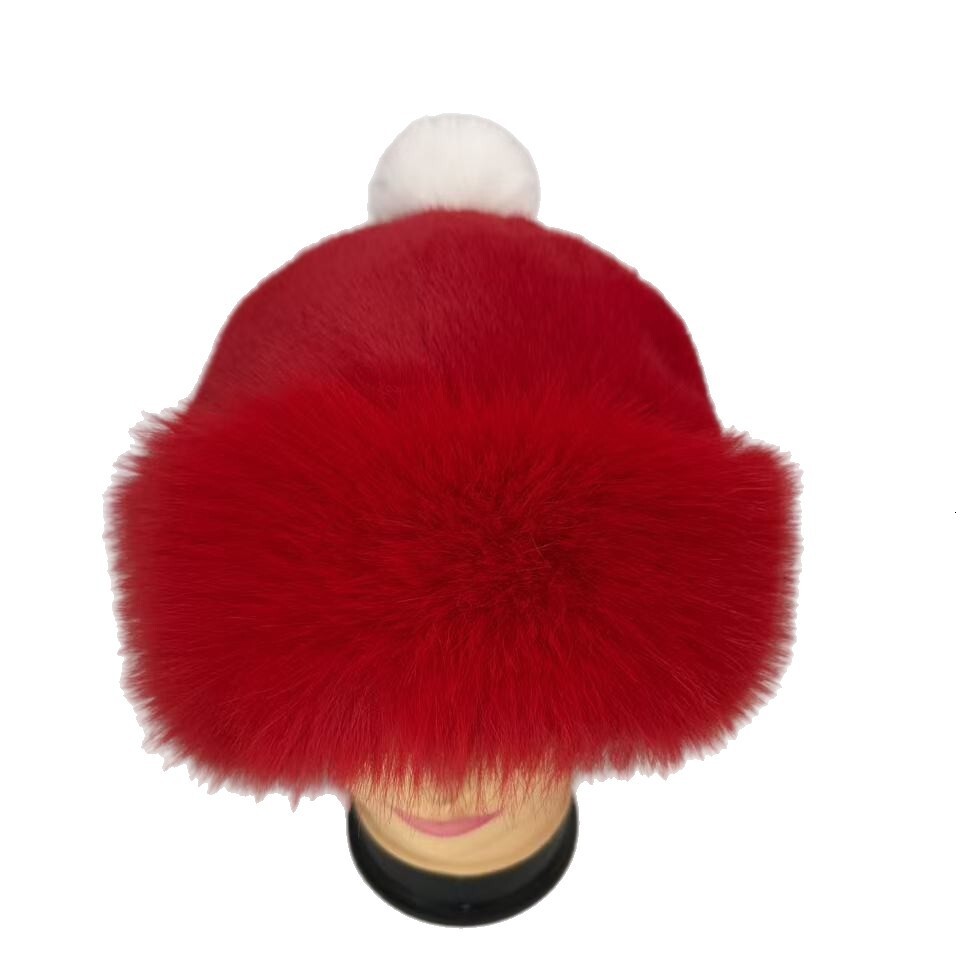 2025 Source New Plush Autumn Winter Christmas Mongolian Bucket ColdProof Warm Thickened Fisherman Hat