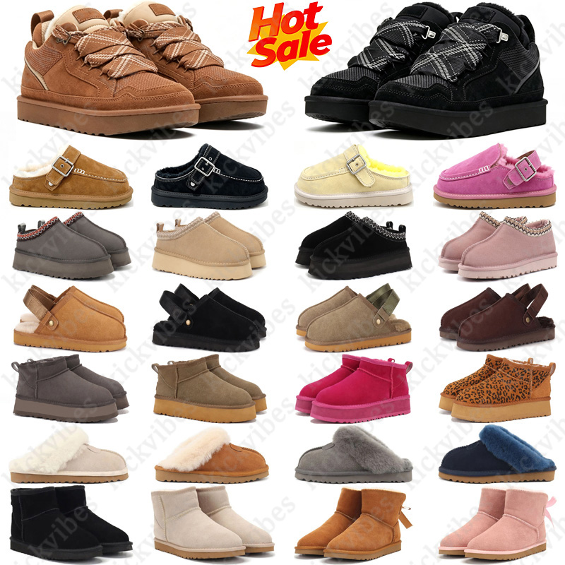 hot sale australia tasman tazz ugggswoman slippers sandals designer boots slides snow boot classic ultra mini ankle white chestnut beige warm bowtie