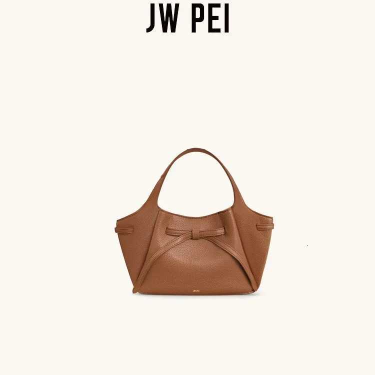 Designer 2026 PEI Totes New JW Wen's Soft Bow Handbag Mabel Collar Bag Cmuting Fi Simple and Light Luxury J261016