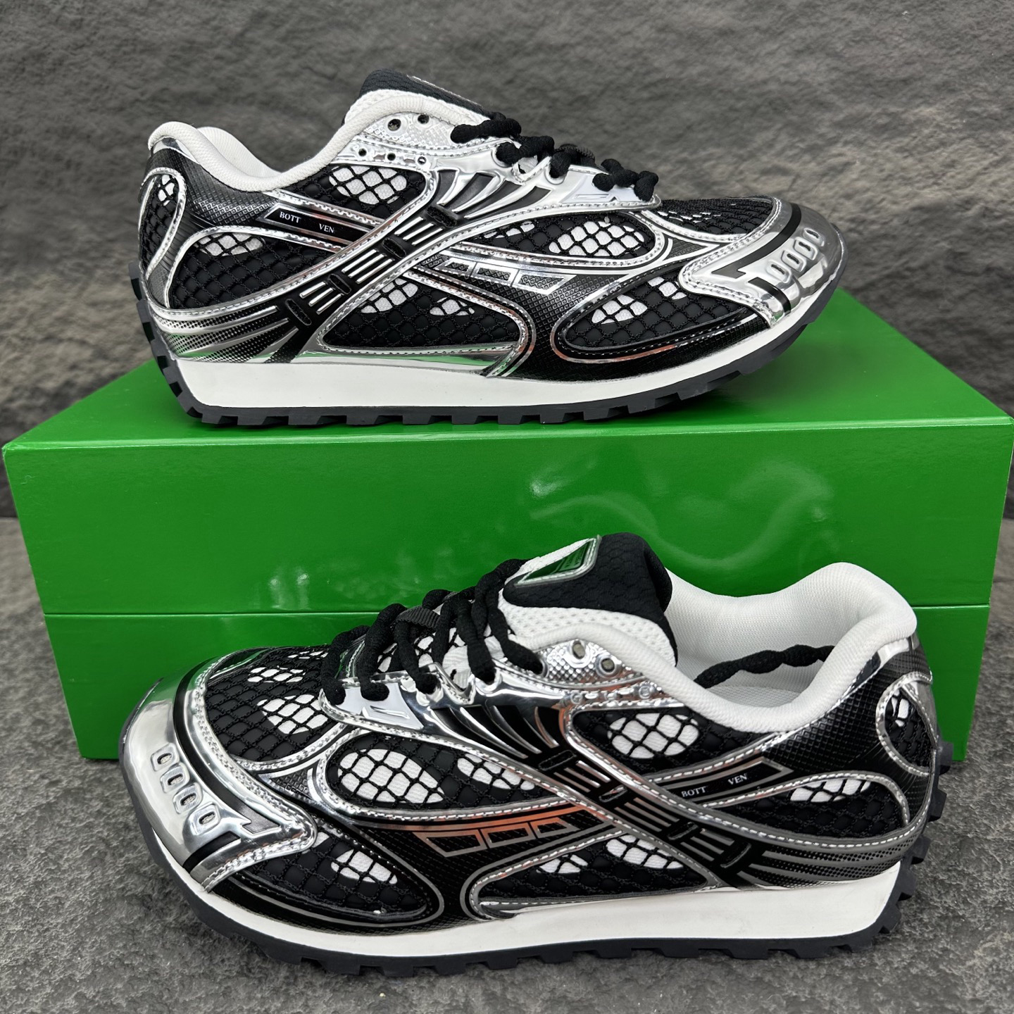 With box Designer Orbit Running Shoe Designer Sneaker Orbit Sneakers Men Women Sports Breathable Leather Mesh Matching LaceUp Casual Thick Soled Mix
