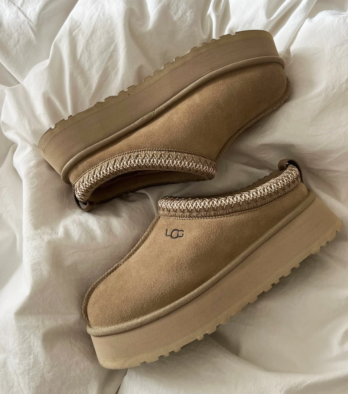 Tazz Pantoufles Tasman Fur Slides Designer Classique Ultra Mini Plate-forme Botte Châtaigne Graines De Moutarde Sable Slip-on Daim Laine Confort