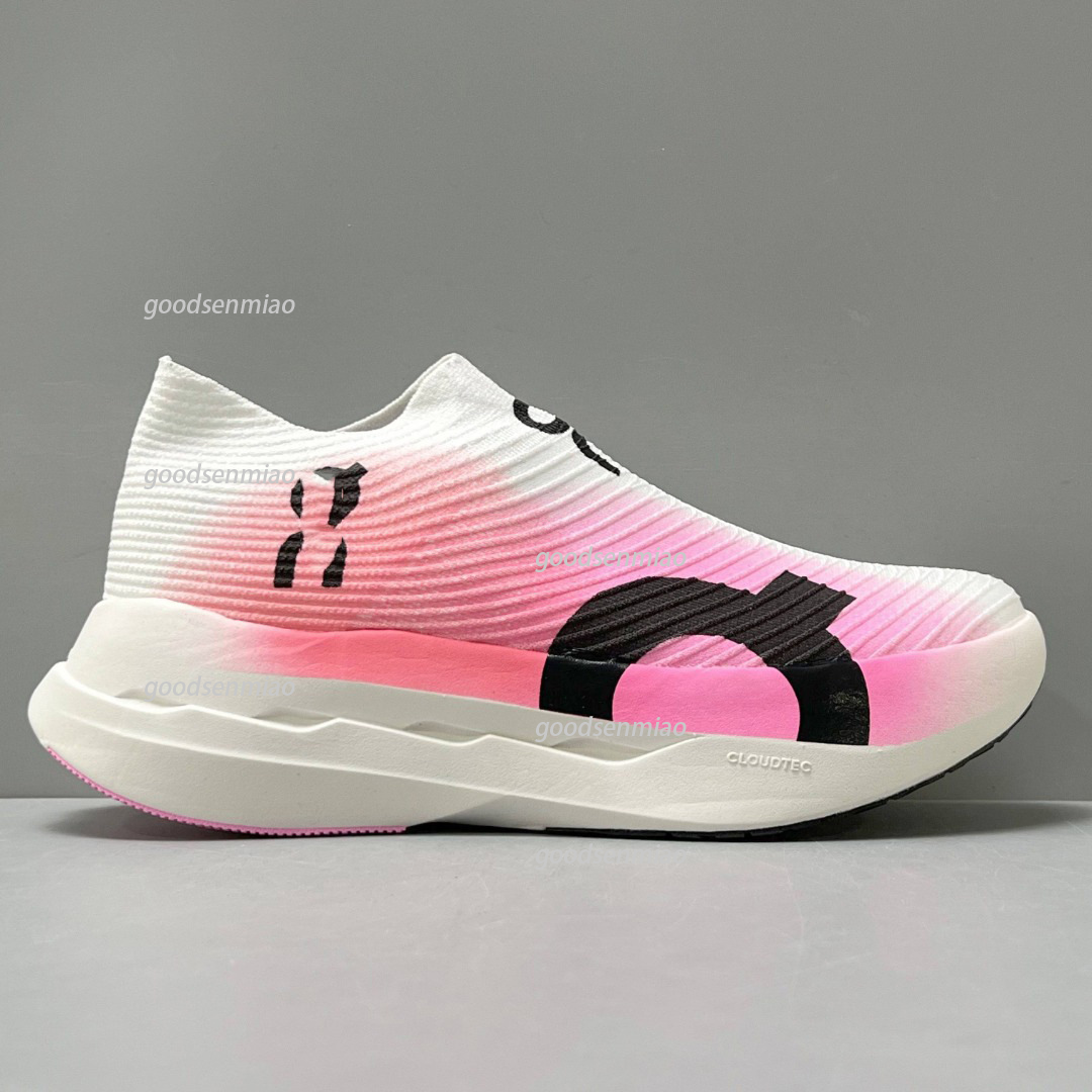 Cushioned Running Shoes for Men and Women, Lightweight Breathable Athletic Sneakers, Urban Night Run Trendy Footwear