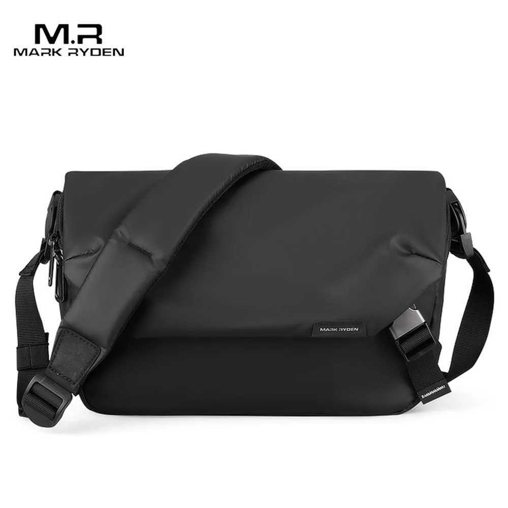 Cross Body Mark Ryden 2022 New Men Shoulder Bags High Capacity Sling bag Men YKK Zipper Water Resistant Short Trip Crossbody Bag Men H261016