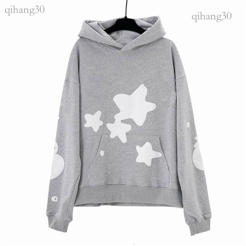 Spider Hoodie Hoodies Designer Puff Print Young Thug Pullover Sweatsuit Loose Casual T Shirt Mesh Print Streetwear Spyder Web Print 2 Piece Set Fot