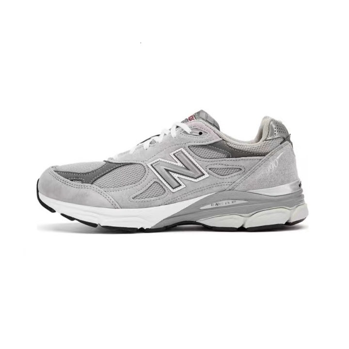 Premium Designer 990 V3 women's shoes, original gray, retro classic, men's athletic casual low-top sneakers for running and leisure