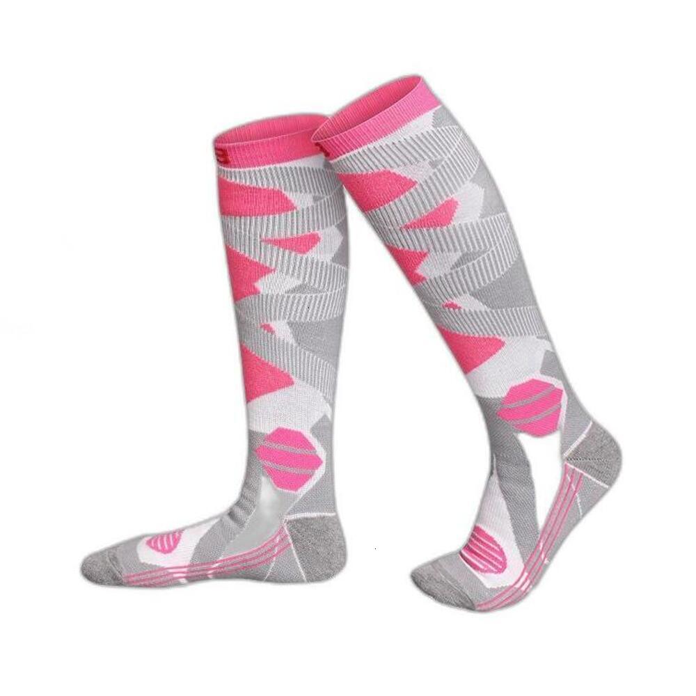 High Street Elite Sports Y2K Professional Ski Socks For Men Women Snowboard And Skiing Outdoor Thermal Long Tube Mountaineering Sports Winter Thicke