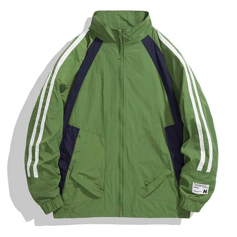 2026 Autumn Windbreaker Sports Jacket Men's Zip Training Long Sve Outdoor Fitness Waterproof Running Casual Cargo Jacket S2610174SR2