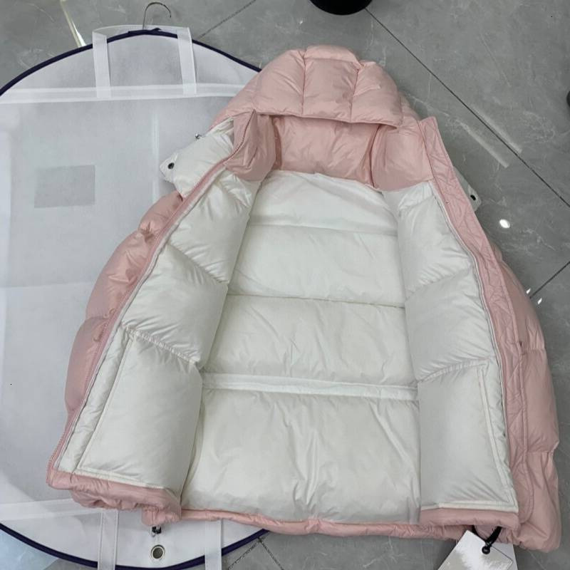puffer jacket Women Designer Thickened Warm Down Jacket Casual Outdoor Lightweight Zipper Style Cardigan Coat Luxury White Duck Down Jacket High Qua