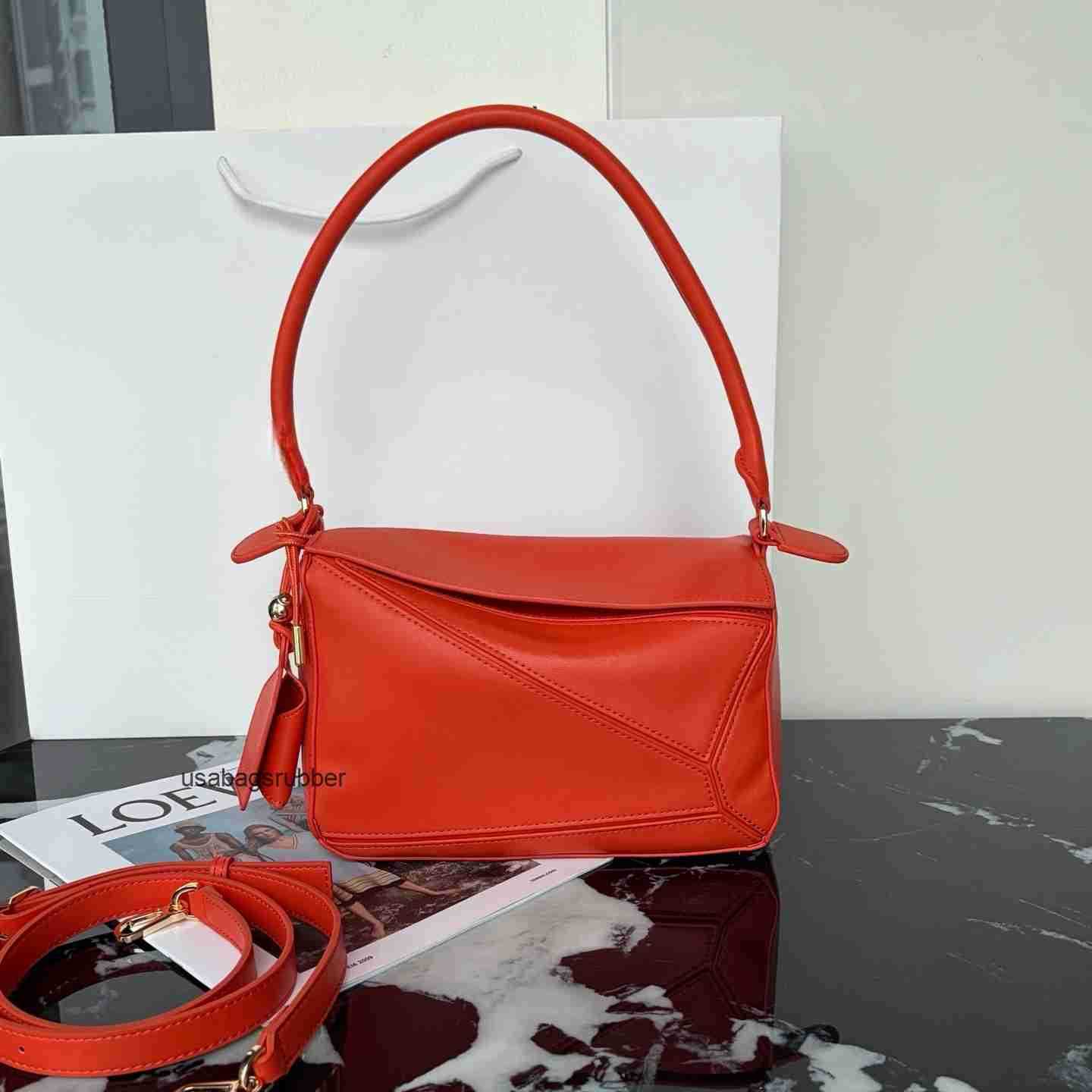 Minimalist Designer Style High end 2026 new model long handle handbag celebrity style shoulder bag leather crossbody bag