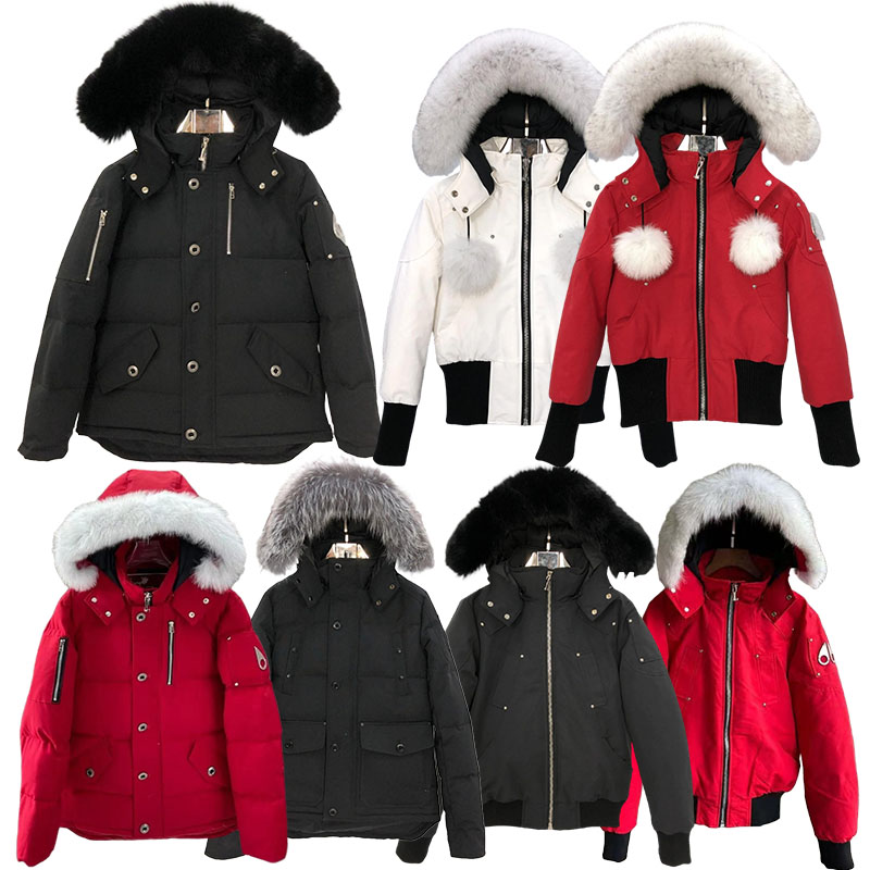 Moose Jackets Men Designer Puffer Jacket Winter Jacket Outdoor Casual Windproof Women Mens Coat High Quality Luxurious Doudoune Jacket