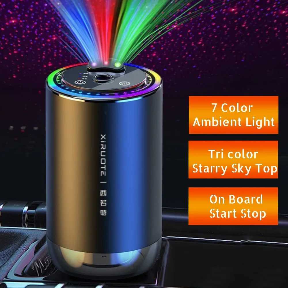 Freshener 3 Car Air Color Essential Oil Fragrance Diffuser Smell Distributor USB Rechargeable Aroma Scent Air Refresher M261016