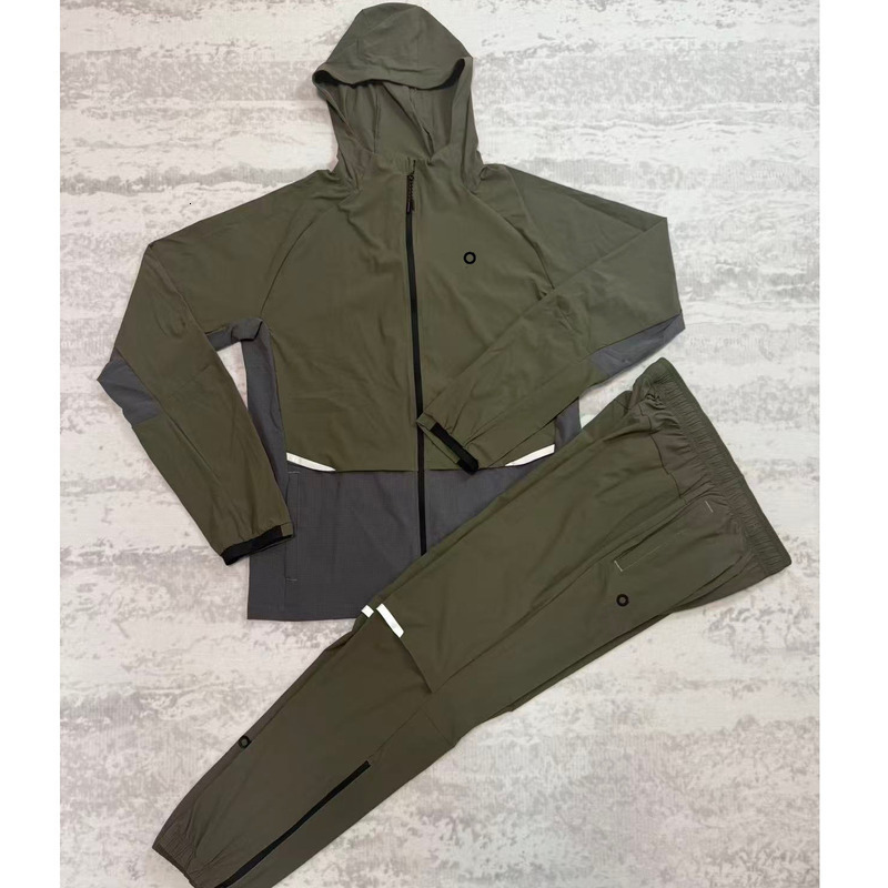 Oncloudds Mens Tracksuit Running Pantalon Fur Coat Running Miller Jacket Sweatpants Two Piece Sportswear Breathable Designer Quick Dry Running Kids