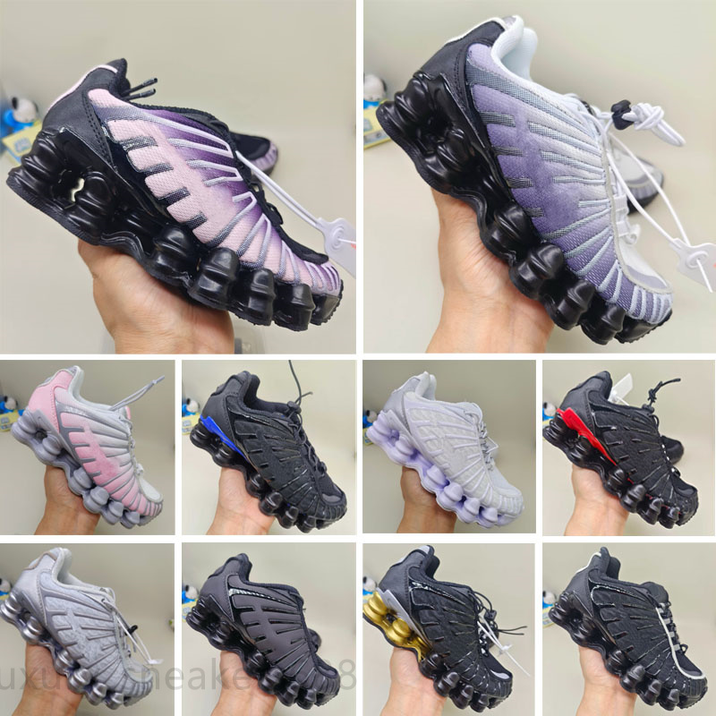 Sh OG TL running shoes Kids shoes oz nz Triple Black White Silver Royal Blue Speed Red Lime Blast boys and girls outdoor sports trainers sneakers